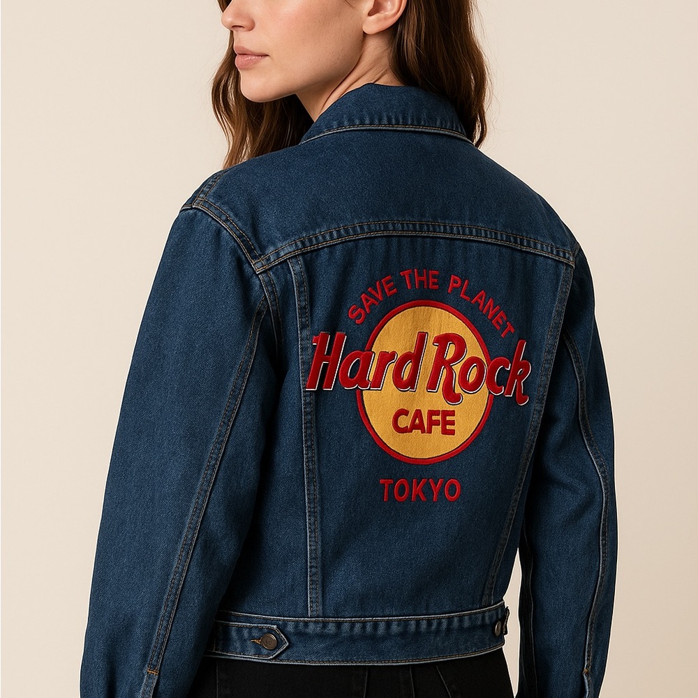 Hard Rock Cafe Tokyo DeminJean Jacket